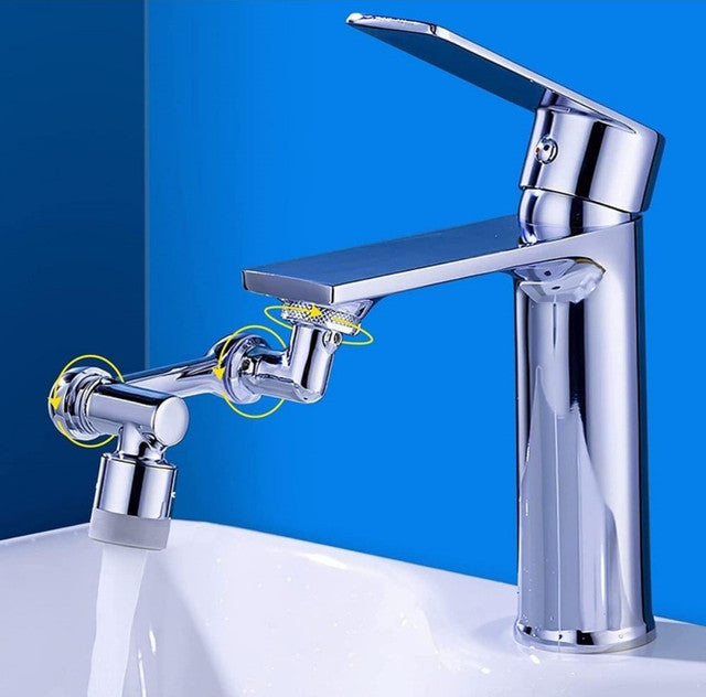1080 degree rotating faucet extender