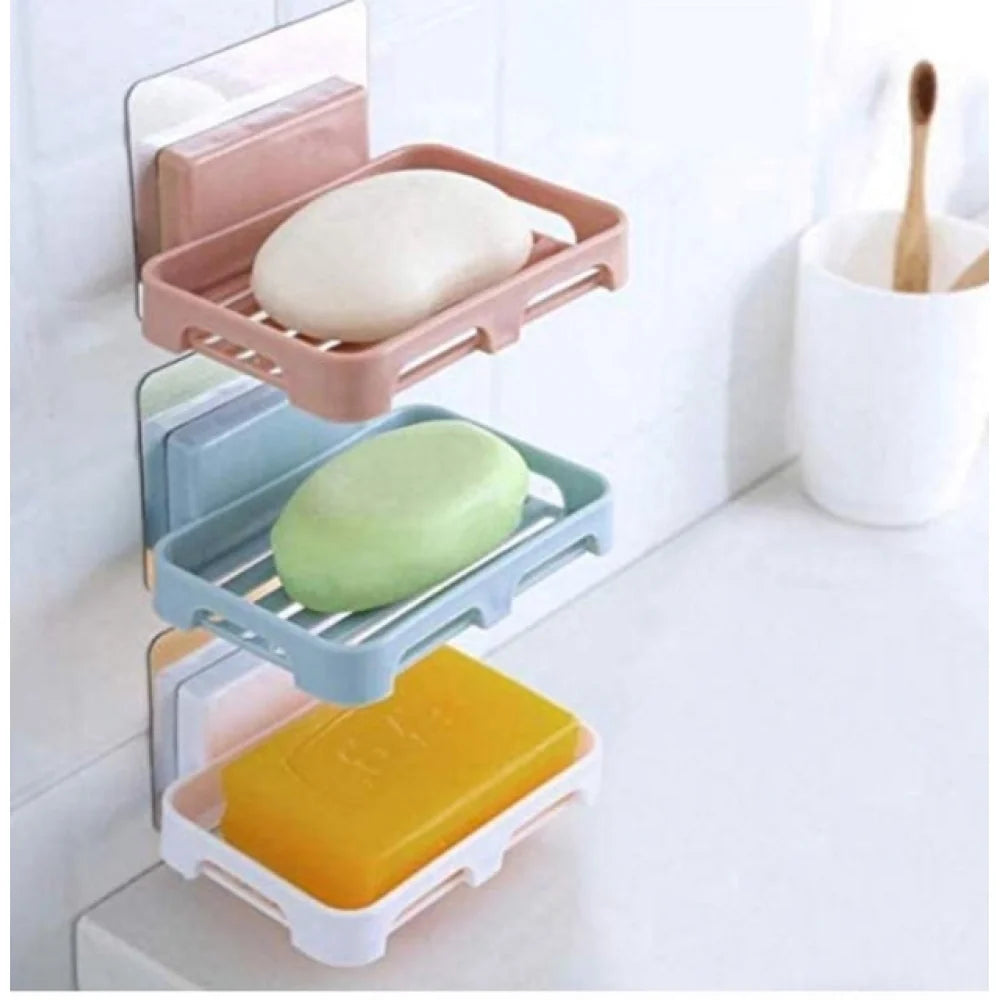 No-Drill Wall-Mount Soap Holder