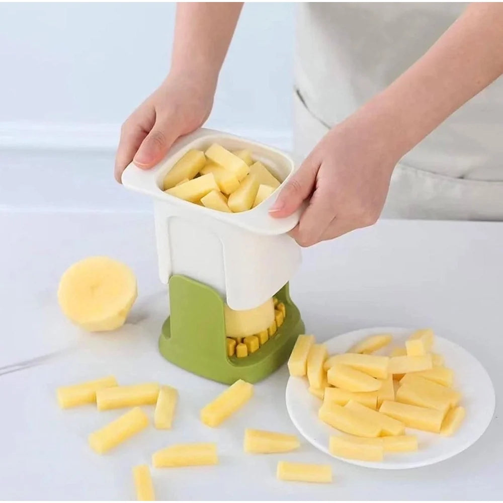 Hand-Press Vegetable Chopper & Dicer