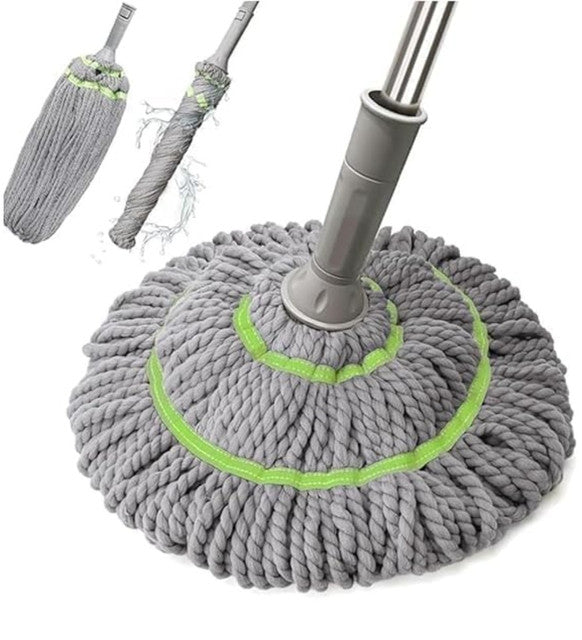 Microfiber Twist Mop for Floor Cleaning