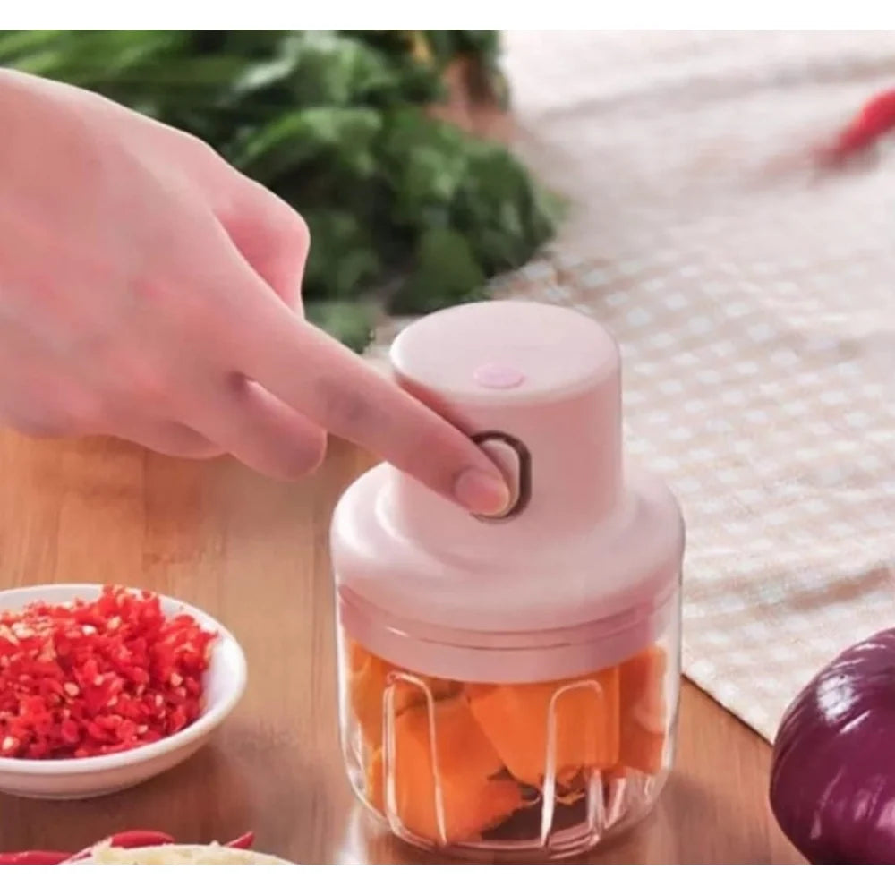 USB Rechargeable Mini Electric Chopper