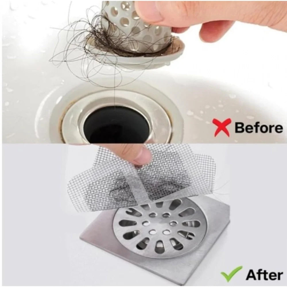Hair-Catching Drain Stickers (Pack of 20)