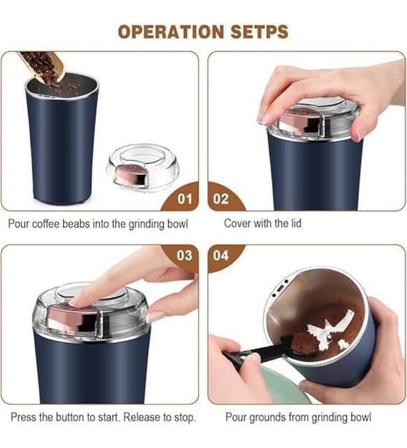 How to use the grinder in 4 steps