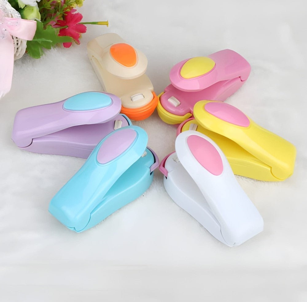 Mini bag sealers in assorted colours